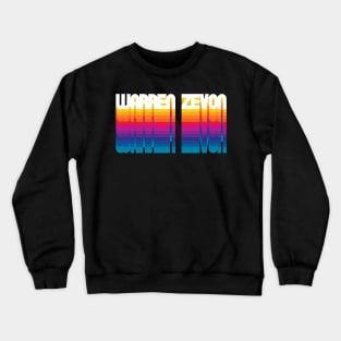 Retro Warren Proud Name Personalized Gift Rainbow Style Crewneck Sweatshirt